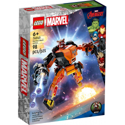 Klocki LEGO 76243 Mechaniczna zbroja Rocketa SUPER HEROES